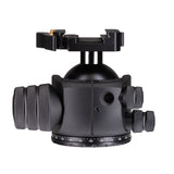 TWO VETS 55MM Dual Tension Ballhead W/ Arcalock Dual Clamp (Arca Swiss and Picatinny)